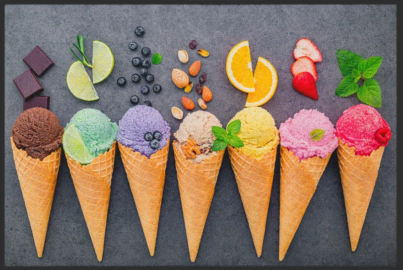 Fussmatte Eis 10474