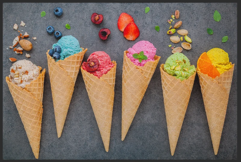 Fussmatte Eis 10463