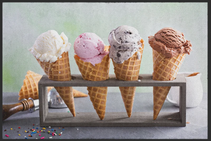 Fussmatte Eis 10457