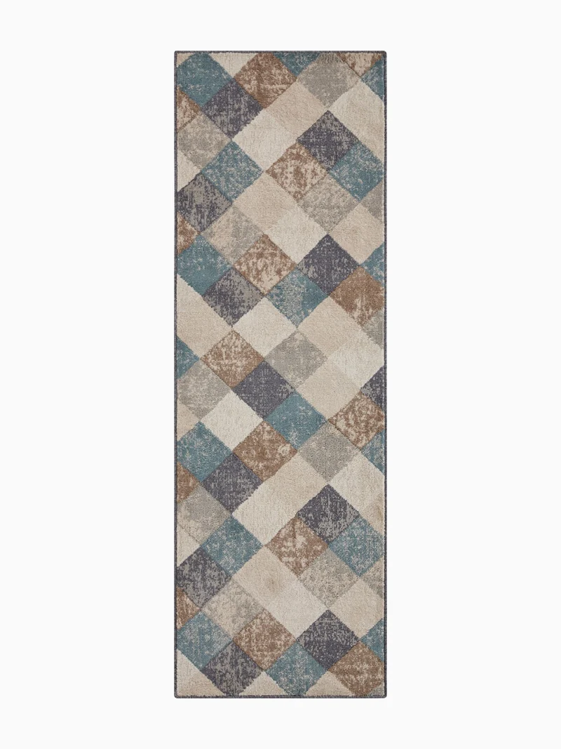 Vintage Teppich Terrain Beige Läufer