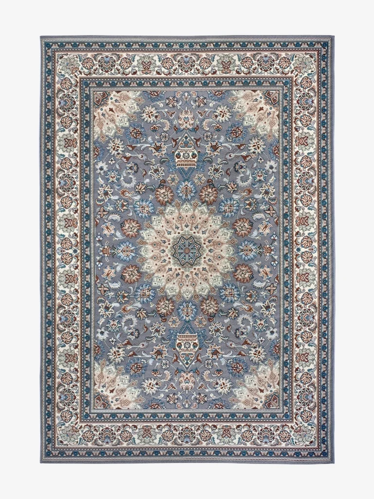 Orientteppich Kadi Blau/Beige
