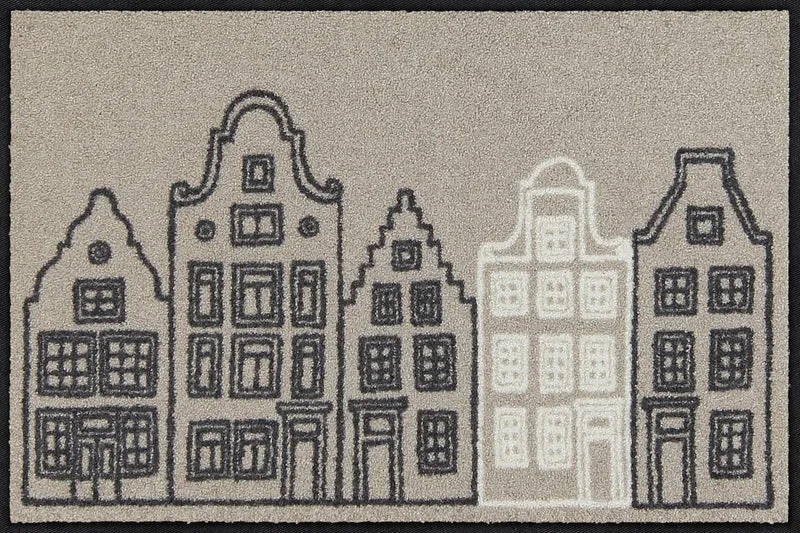 Fußmatte 50x75 City Life grau