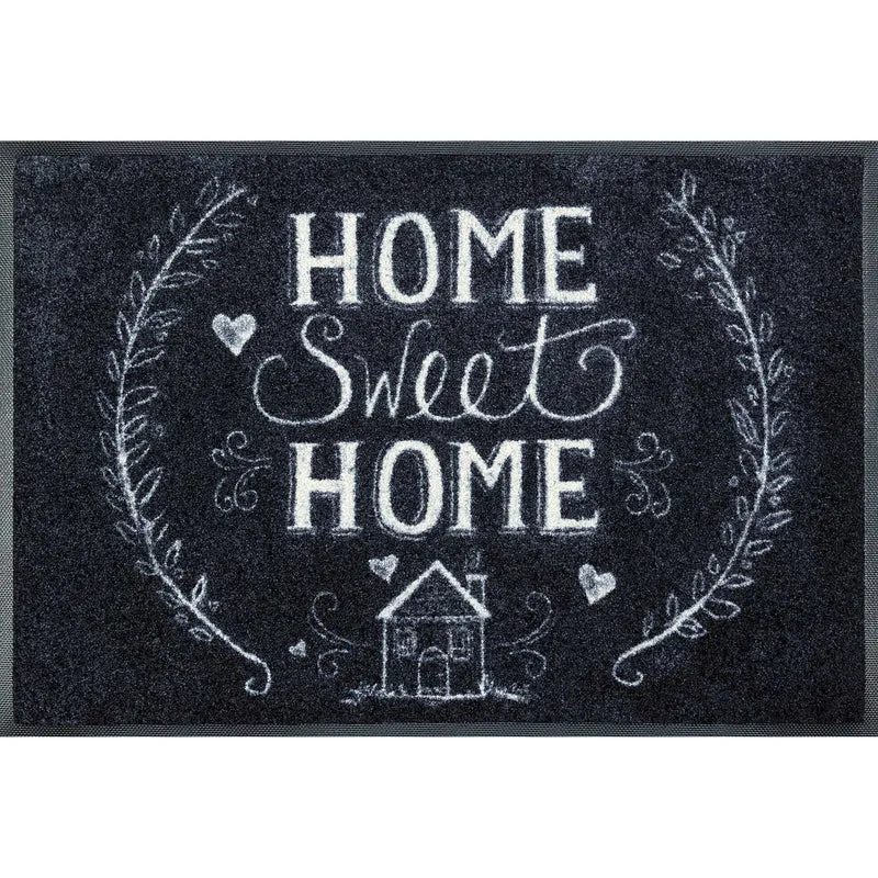 Fußmatte 50x75 Chalky Home schwarz