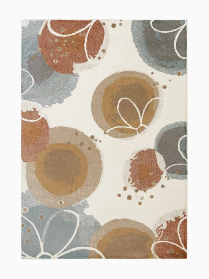 Kinderteppich Floral Bunt