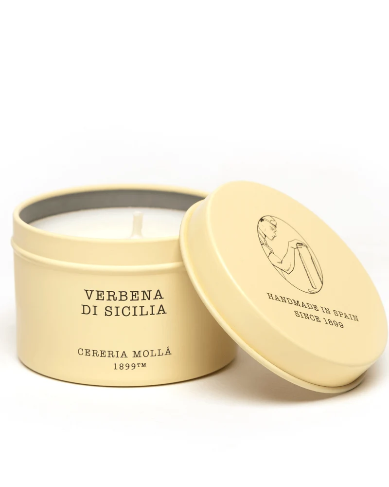 VERBENA DI SICILIA – Duftkerze in Reisedose 90 g