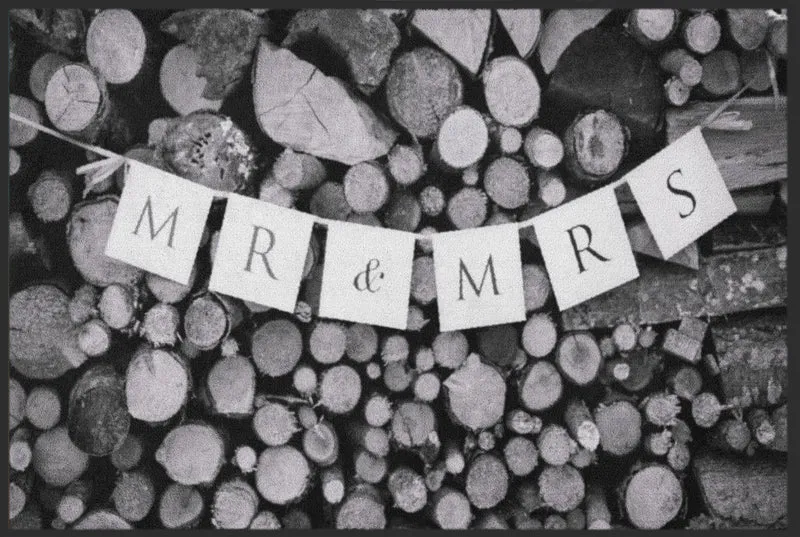 Fussmatte Hochzeit 4305