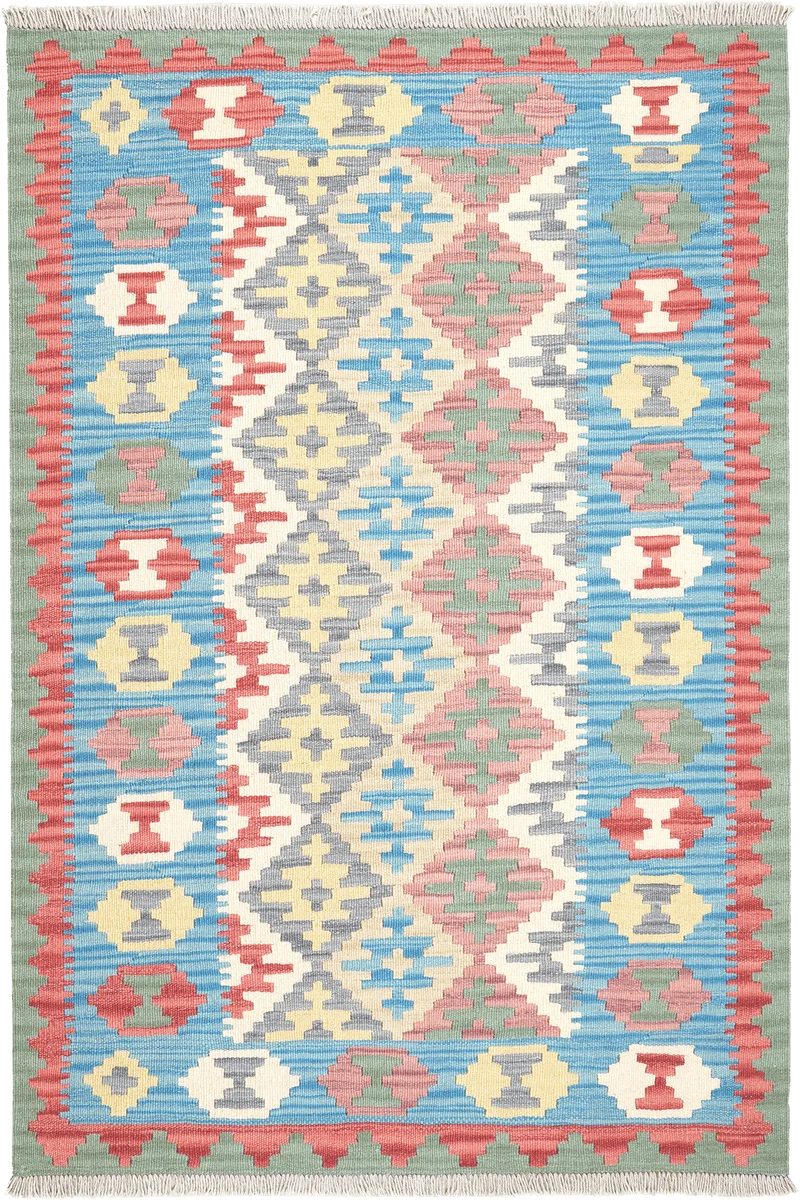 Kelim Gashgai · Handgewebt – Beige, 154x104 cm