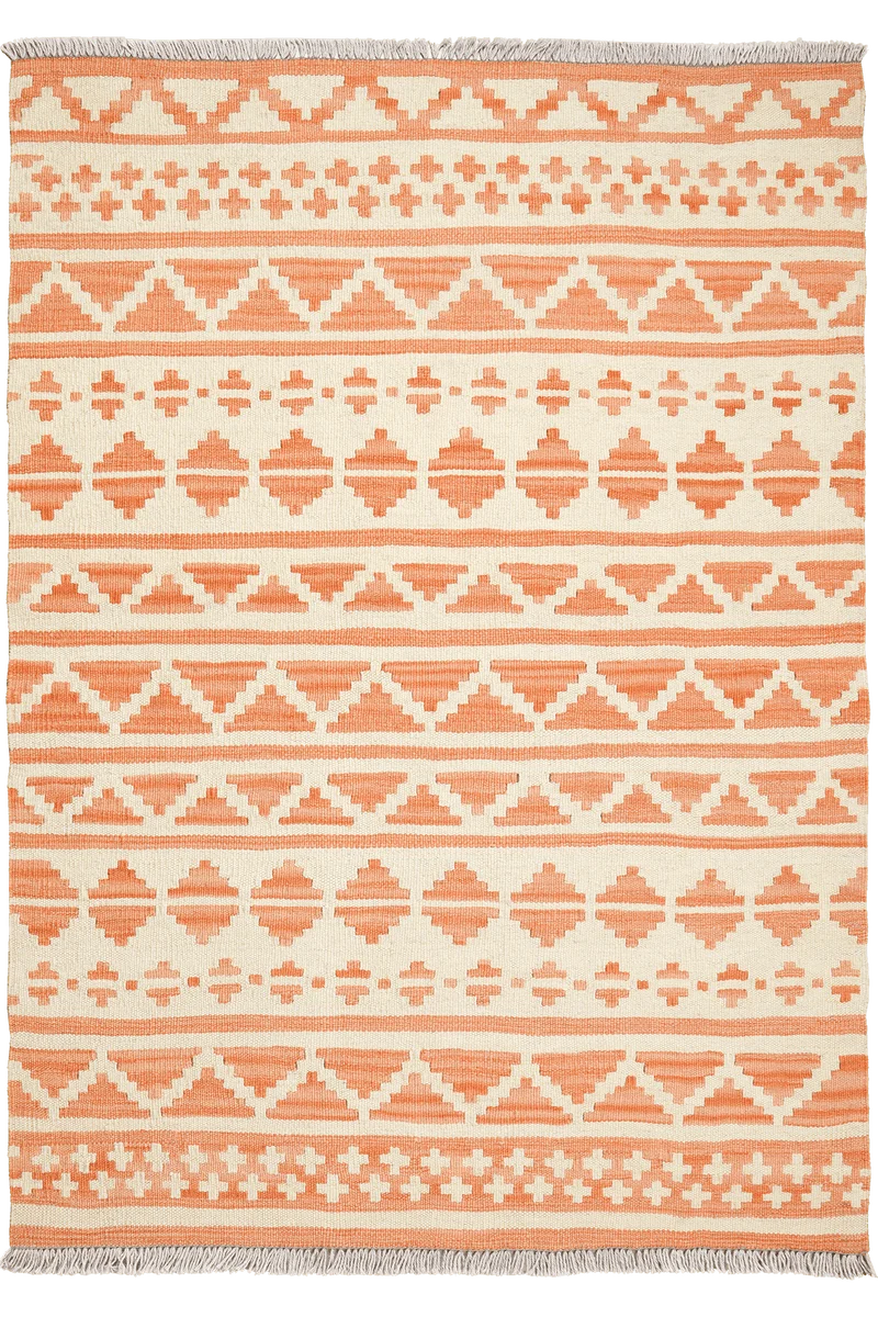 Kelim Gashgai · Handgewebt – Beige, 146x104 cm