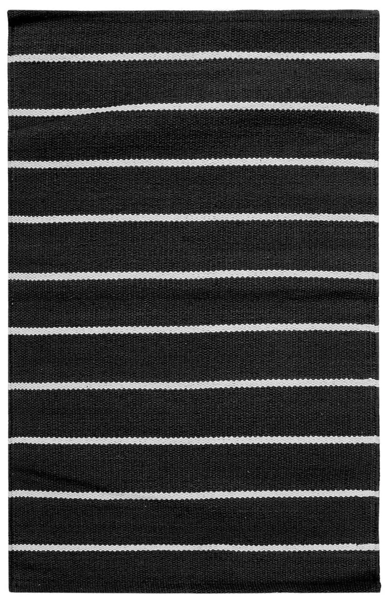 Tappeto Moderno Cotton Looms Nero