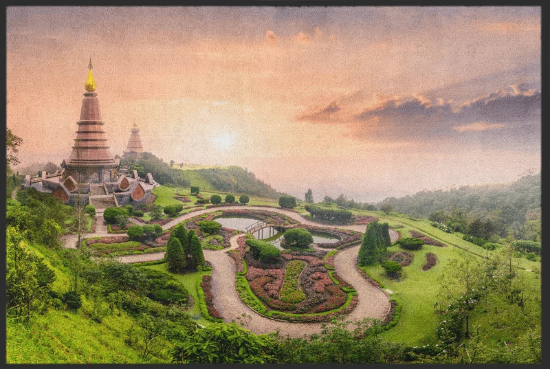Fussmatte Chiang Mai Thailand 10329