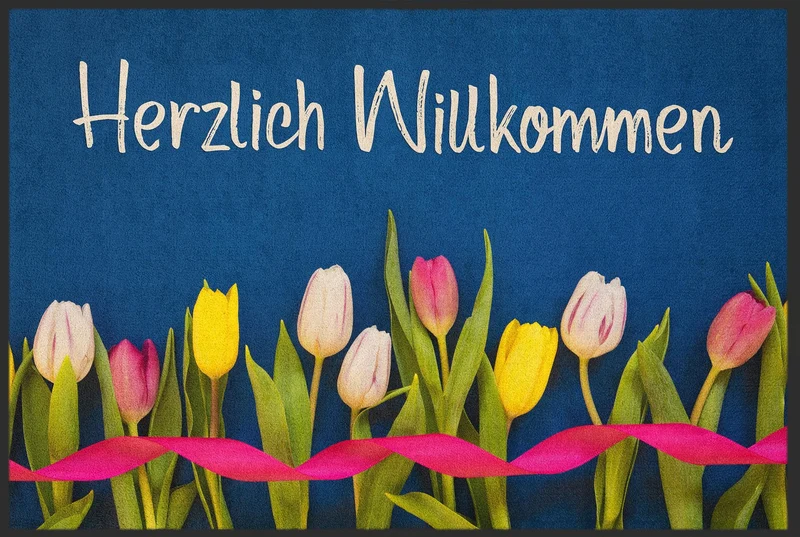 Fussmatte Herzlich Willkommen 10283
