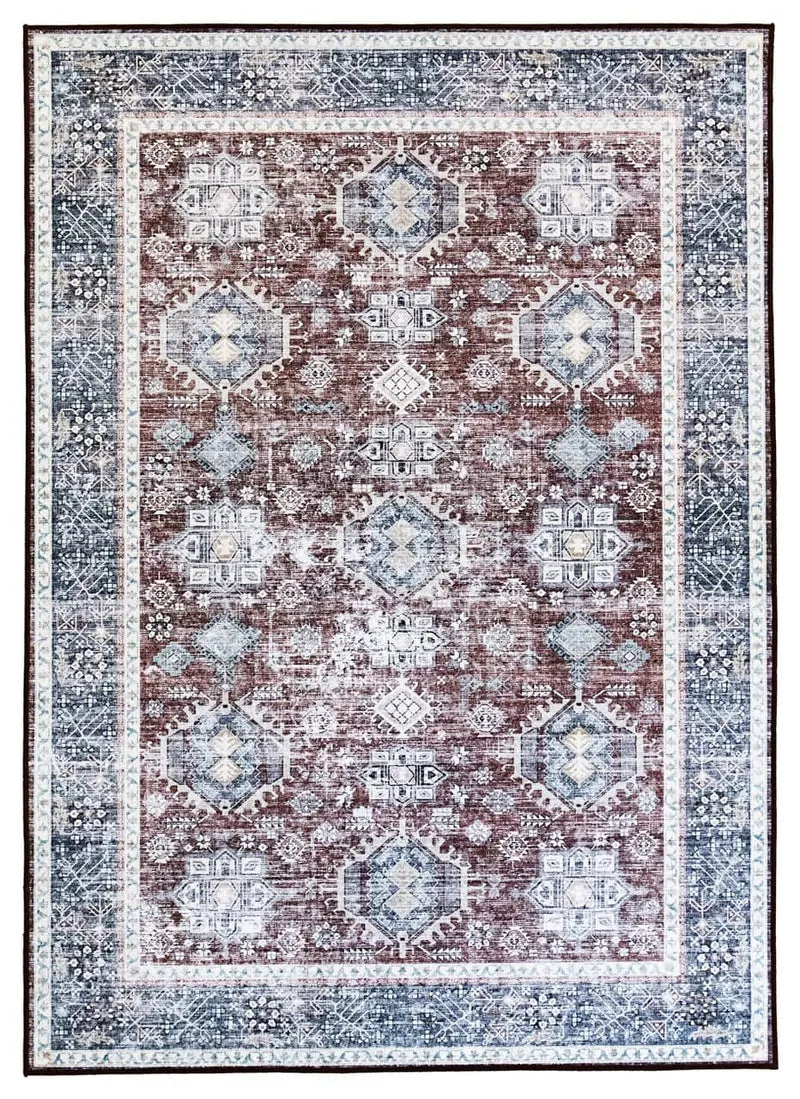 Tappeto Classico Vintage Printed Grigio