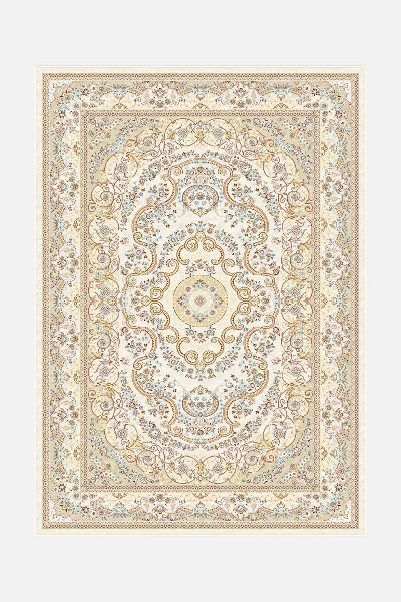 Flora Beige Teppich