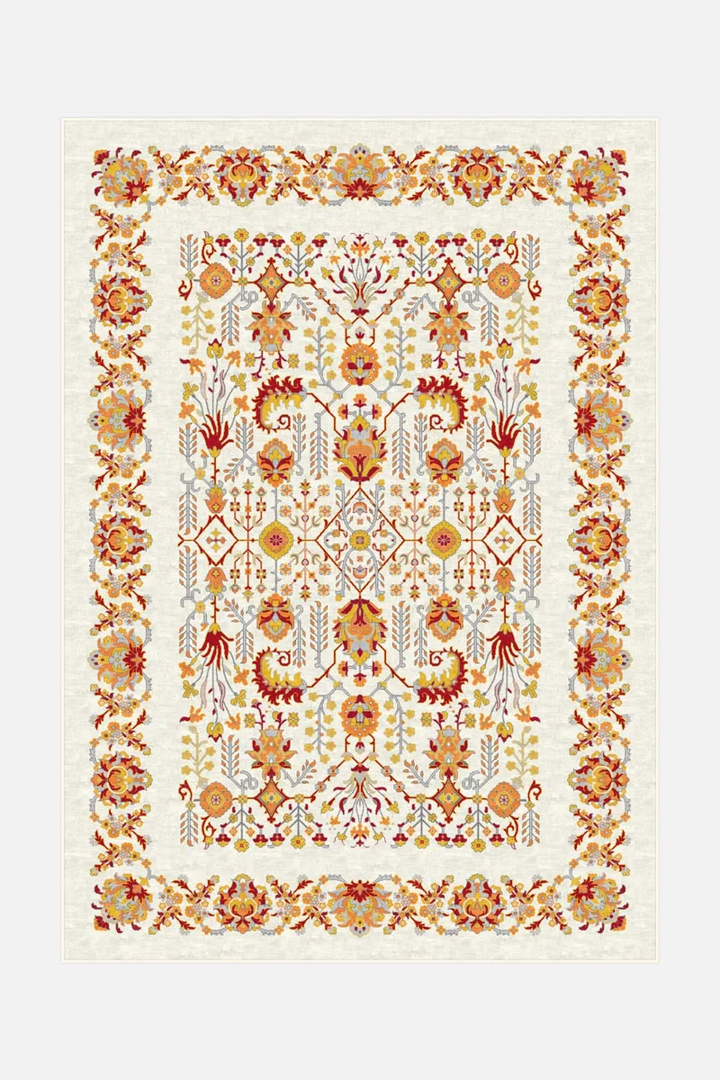 Fleur Rot Teppich
