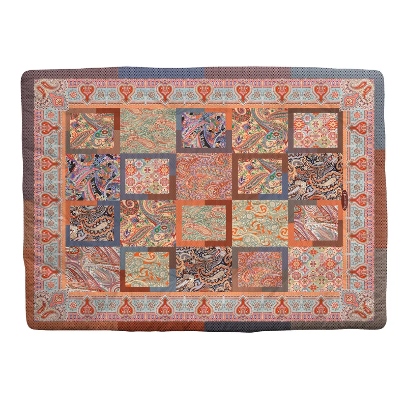 Plaid Scaldotto asia Precious in Cotone 250 gr/mq