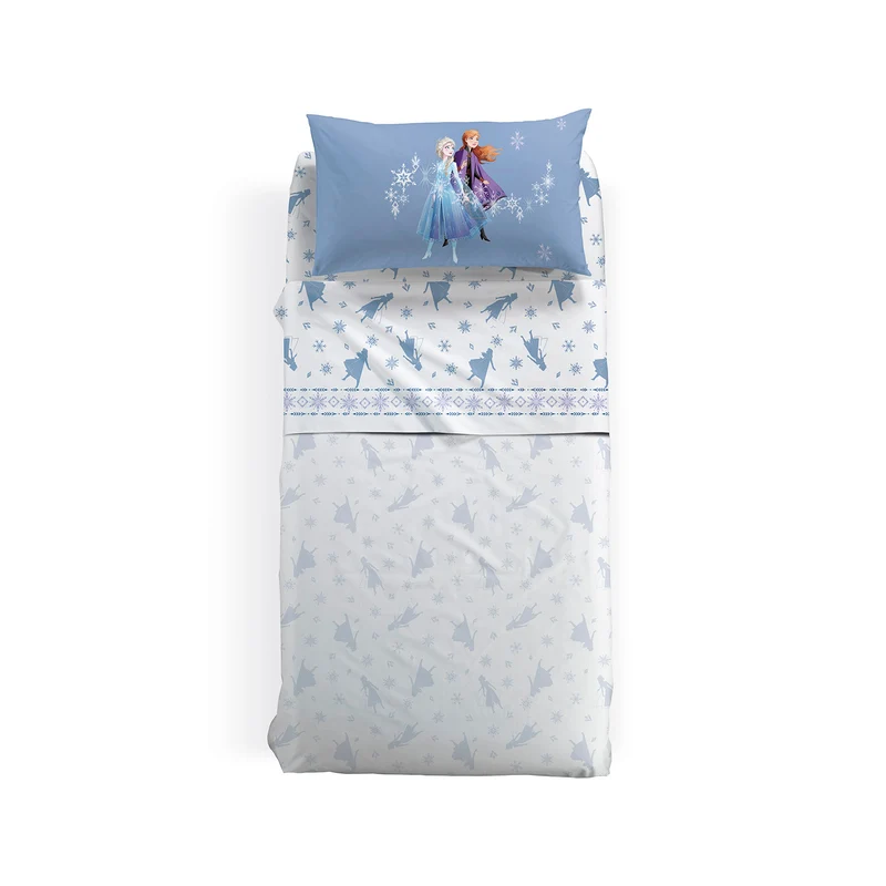 Completo Lenzuola frozen magic in Cotone