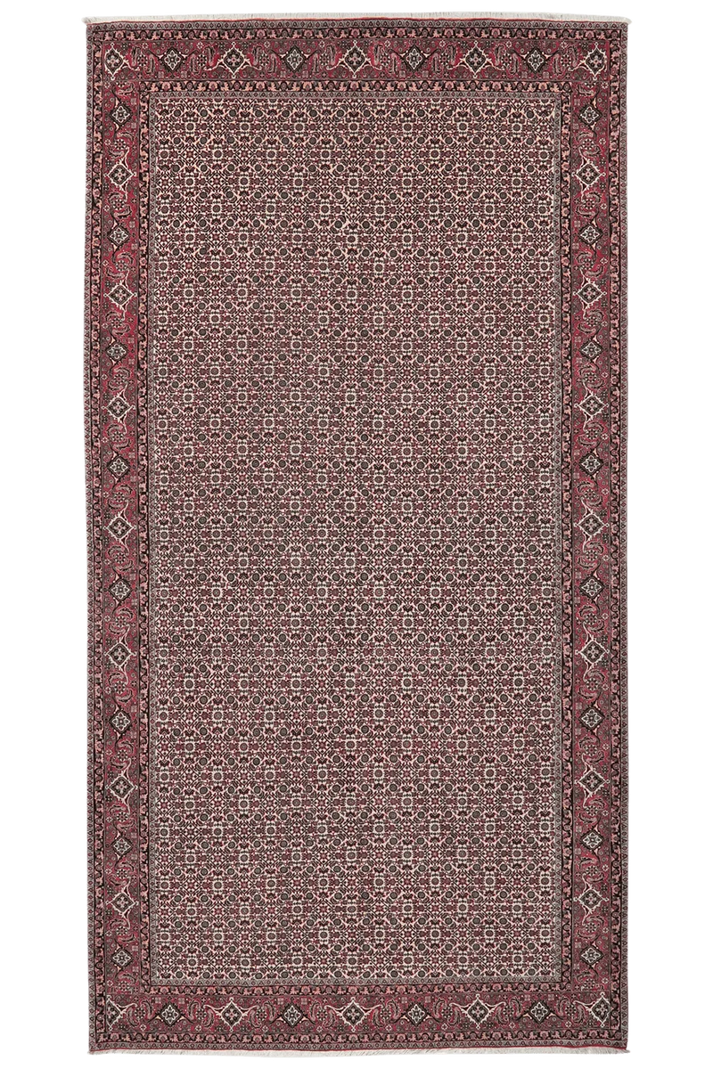 Bidjar · Handgeknüpft – Beige, 389x199 cm