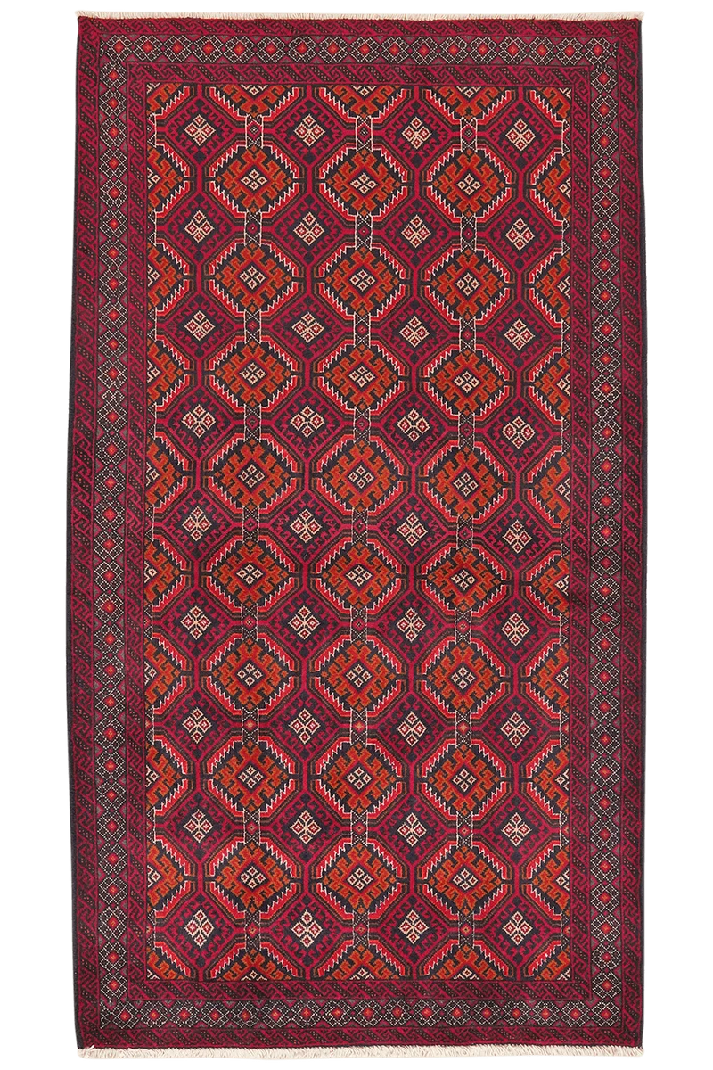 Belutch · Handgeknüpft – Bunt, 202x113 cm