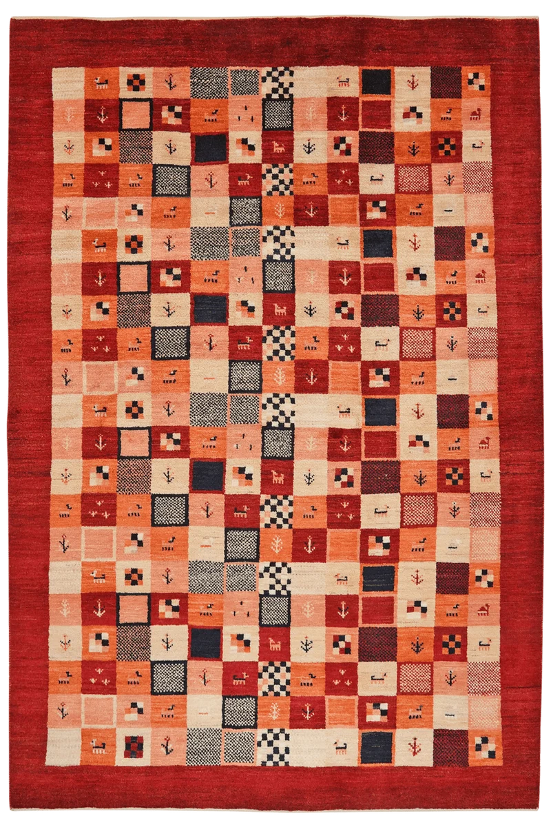 Rizbaf · Handgeknüpft – Bunt, 236x159 cm