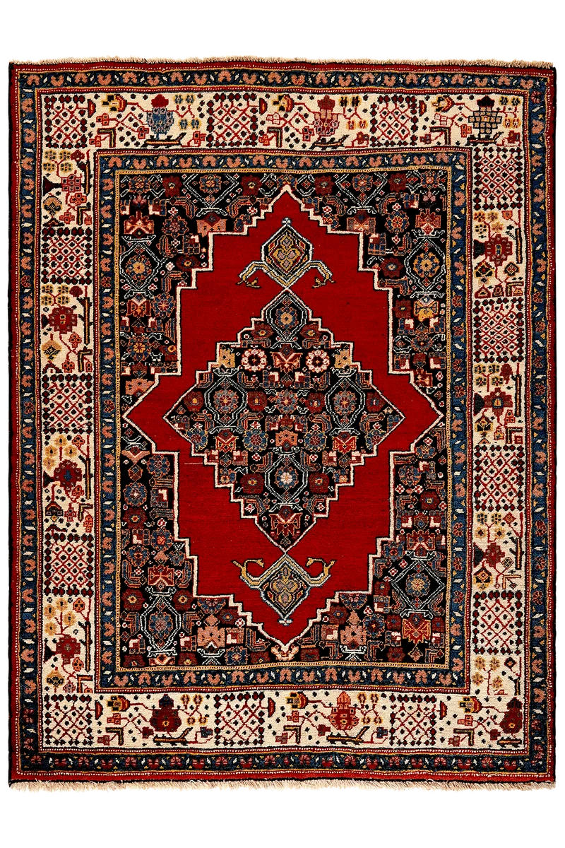 Sarab · Handgeknüpft – Rot, 170x132 cm