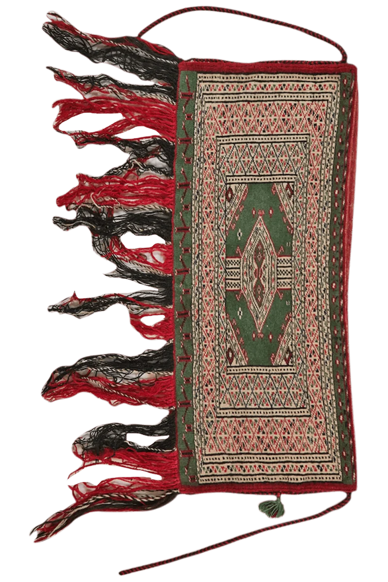 Tasche · Handgefertigt – Grün, 35x86 cm
