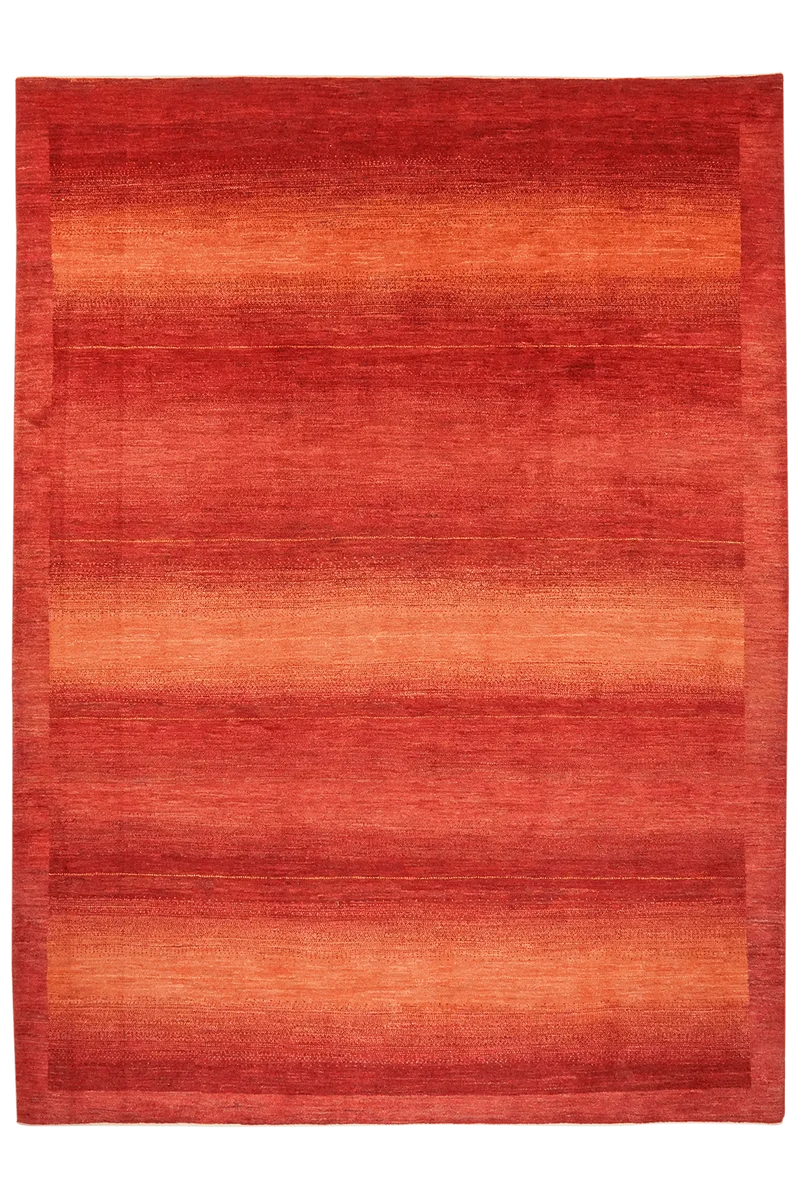 Rizbaf · Handgeknüpft – Rot, 343x256 cm