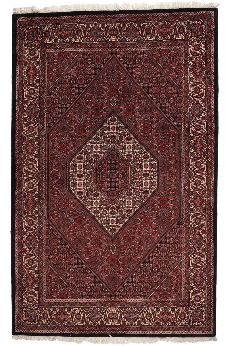 Bidjar Zandjan · Handgeknüpft – Rot, 221x140 cm