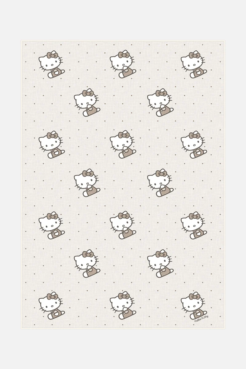 Hello Kitty Polkadot Mandel Teppich