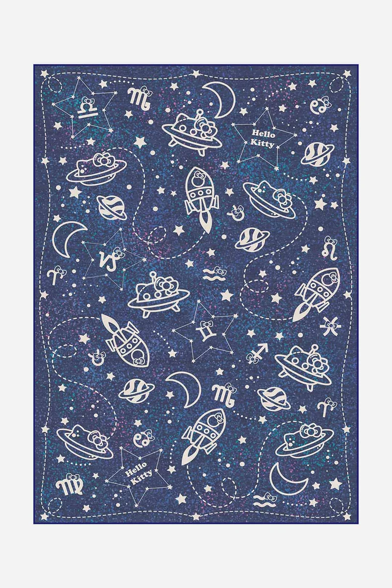 Hello Kitty Sternbild Galaxie Teppich