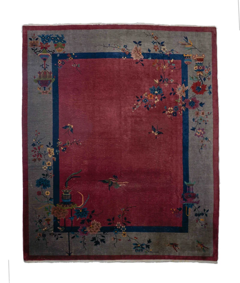 Antiker China Teppich | 295 x 245 cm | Nr. 17623