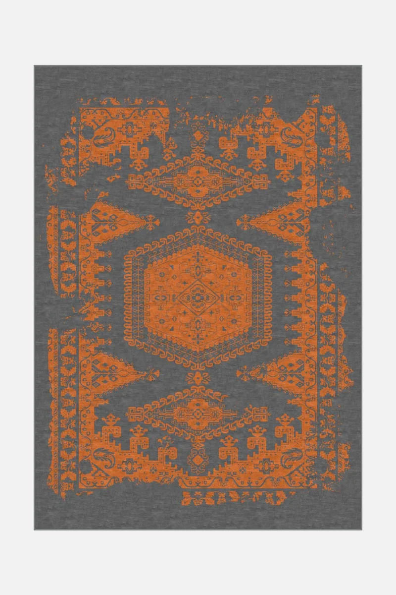 Lynn Orange Teppich