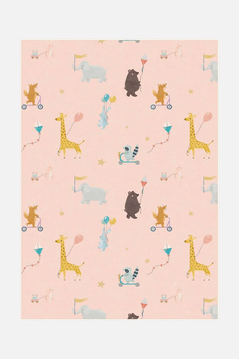 Tierischer Zirkus Teppich