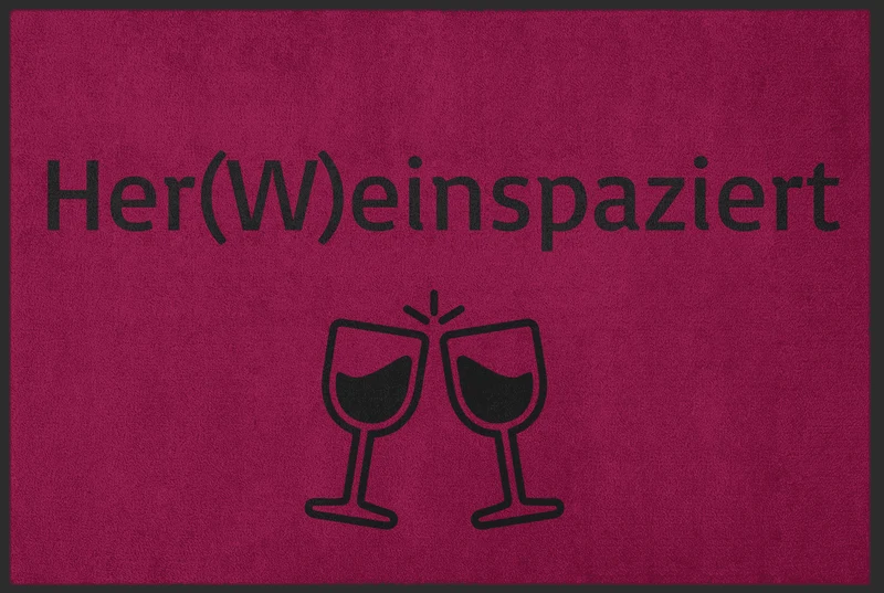Fussmatte Wein 10766