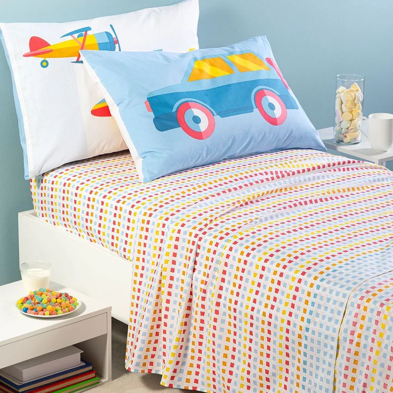 Completo Lenzuola Toys in Cotone
