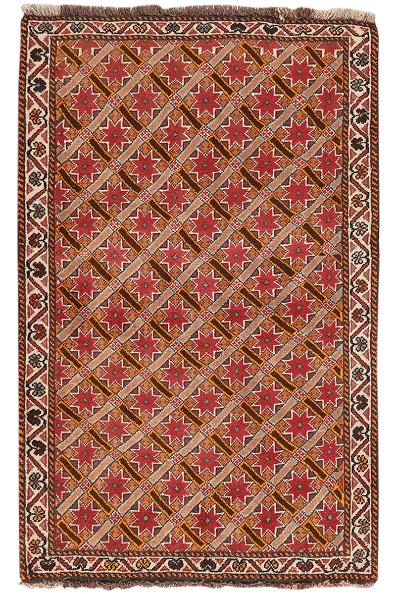 Gashgai · Handgeknüpft – Bunt, 119x76 cm