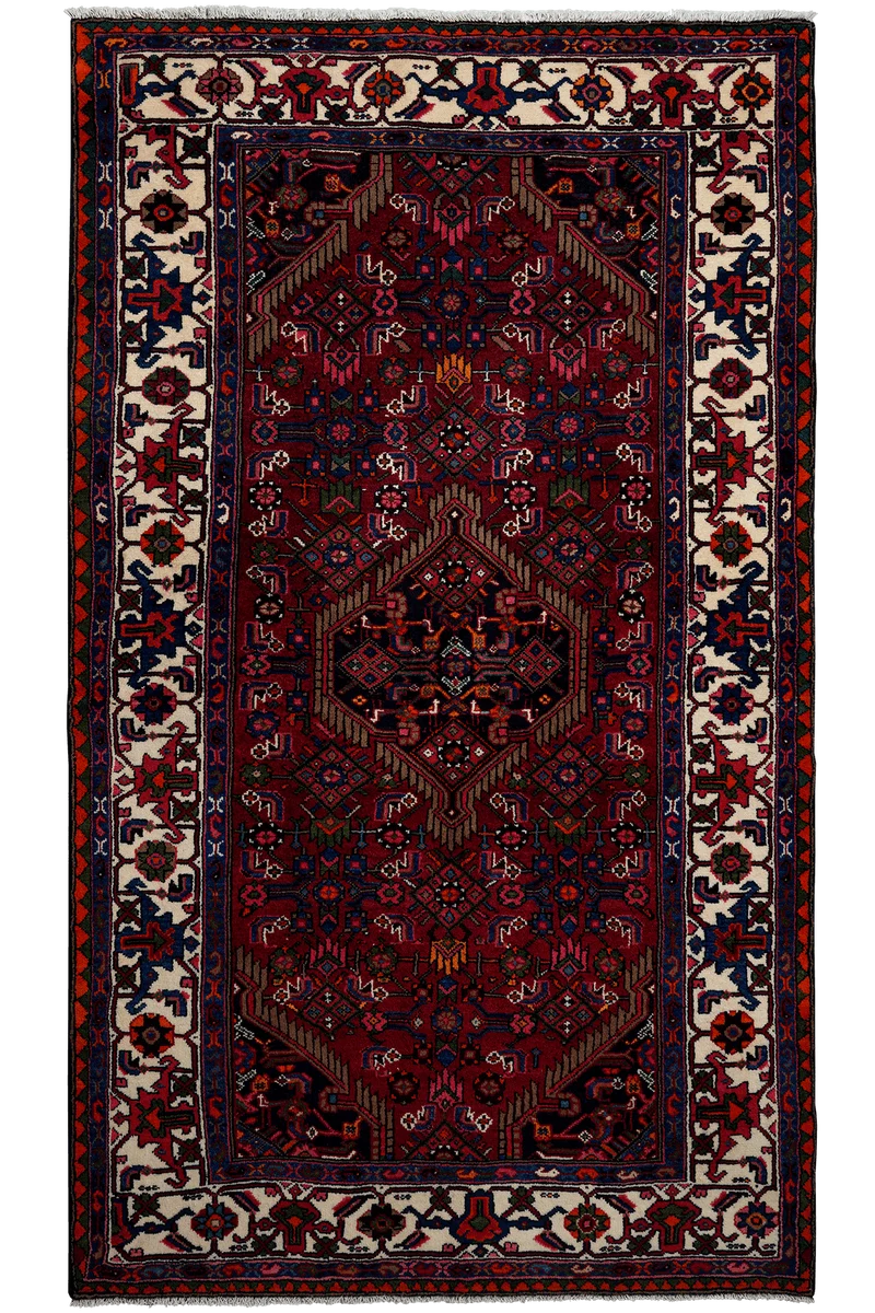 Assadabad · Handgeknüpft – Rot, 240x139 cm