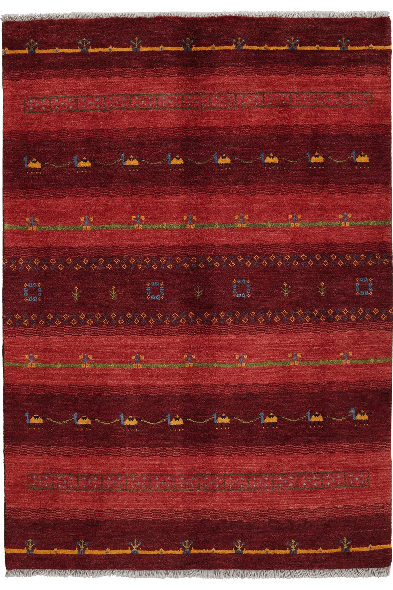 Rizbaf · Handgeknüpft – Bunt, 183x128 cm