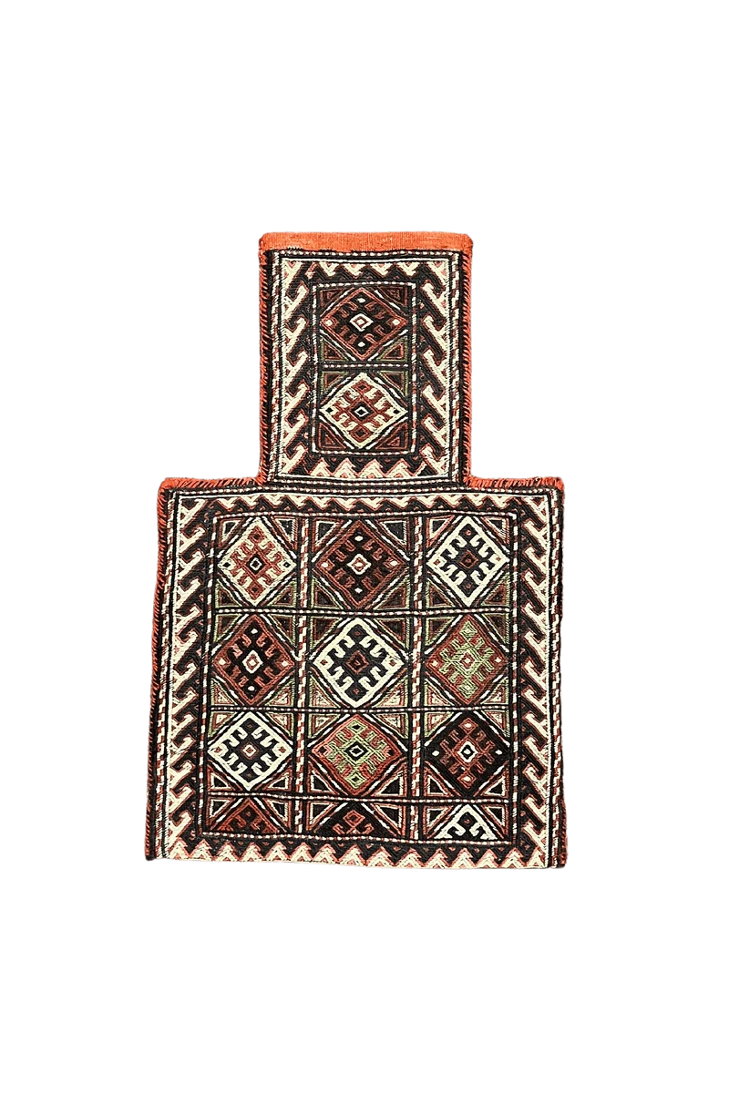 Namakdan · Handgeknüpft – Bunt, 33x28 cm