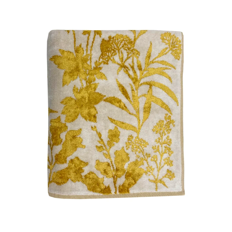 Telo Bagno gold ramage Moderno in Spugna 500 gr/mq