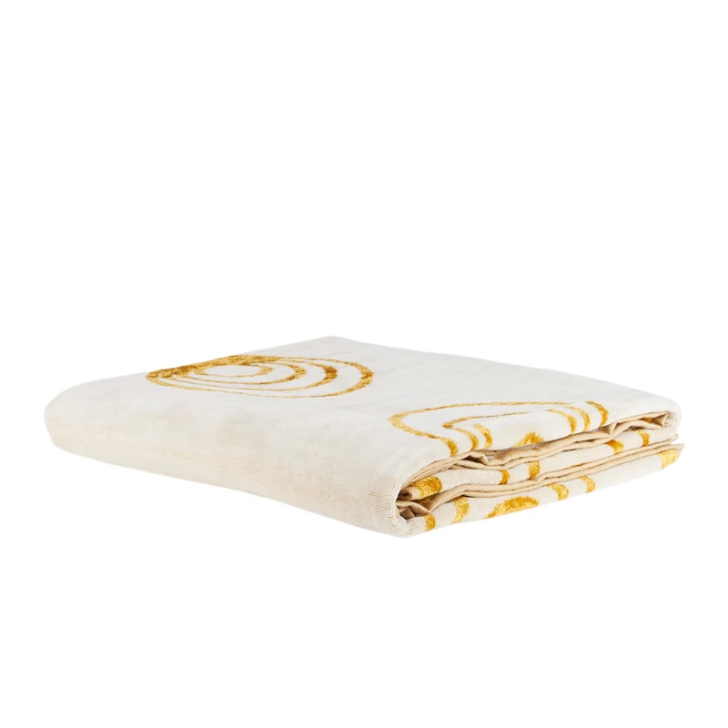 Telo Bagno gold circles Moderno in Spugna 500 gr/mq