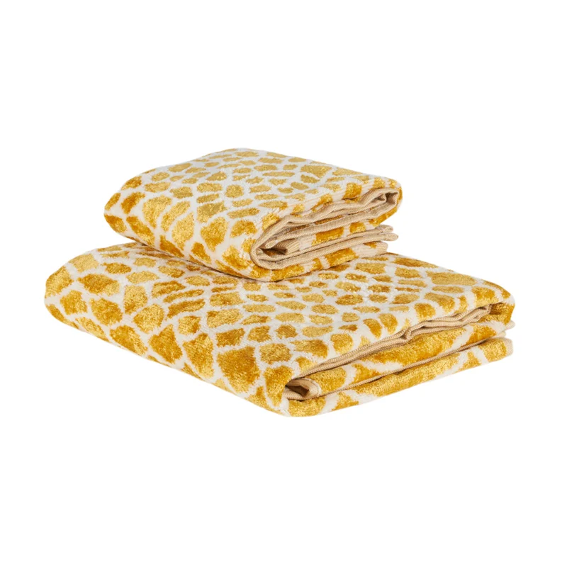 Asciugamano con Ospite gold taipan Moderno in Spugna 500 gr/mq