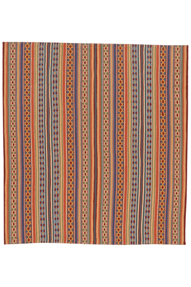 Kelim Djadjim · Handgewebt – Bunt, 103x94 cm