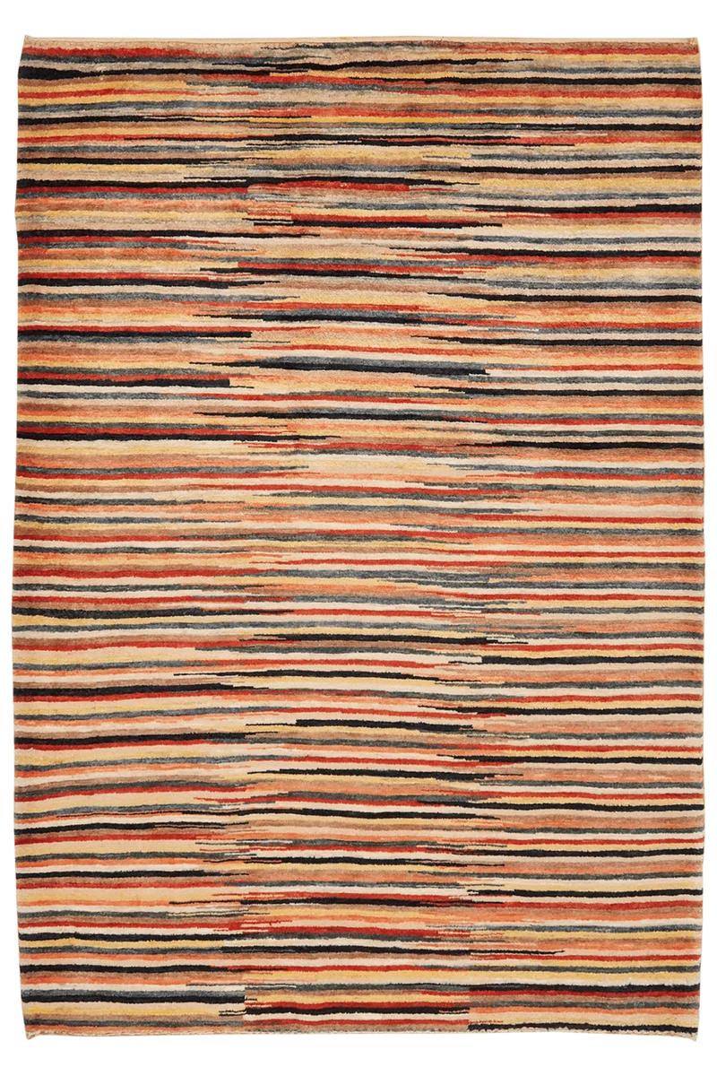 Rizbaf · Handgeknüpft – Bunt, 183x126 cm