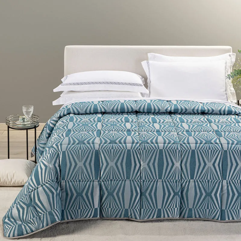 Trapunta Santal Barocco in Raso Jacquard 300 gr/mq
