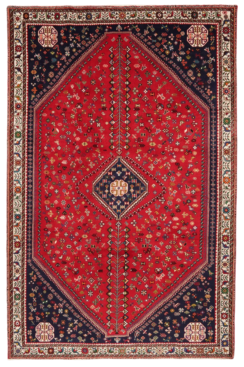 Gashgai · Handgeknüpft – Rot, 325x212 cm