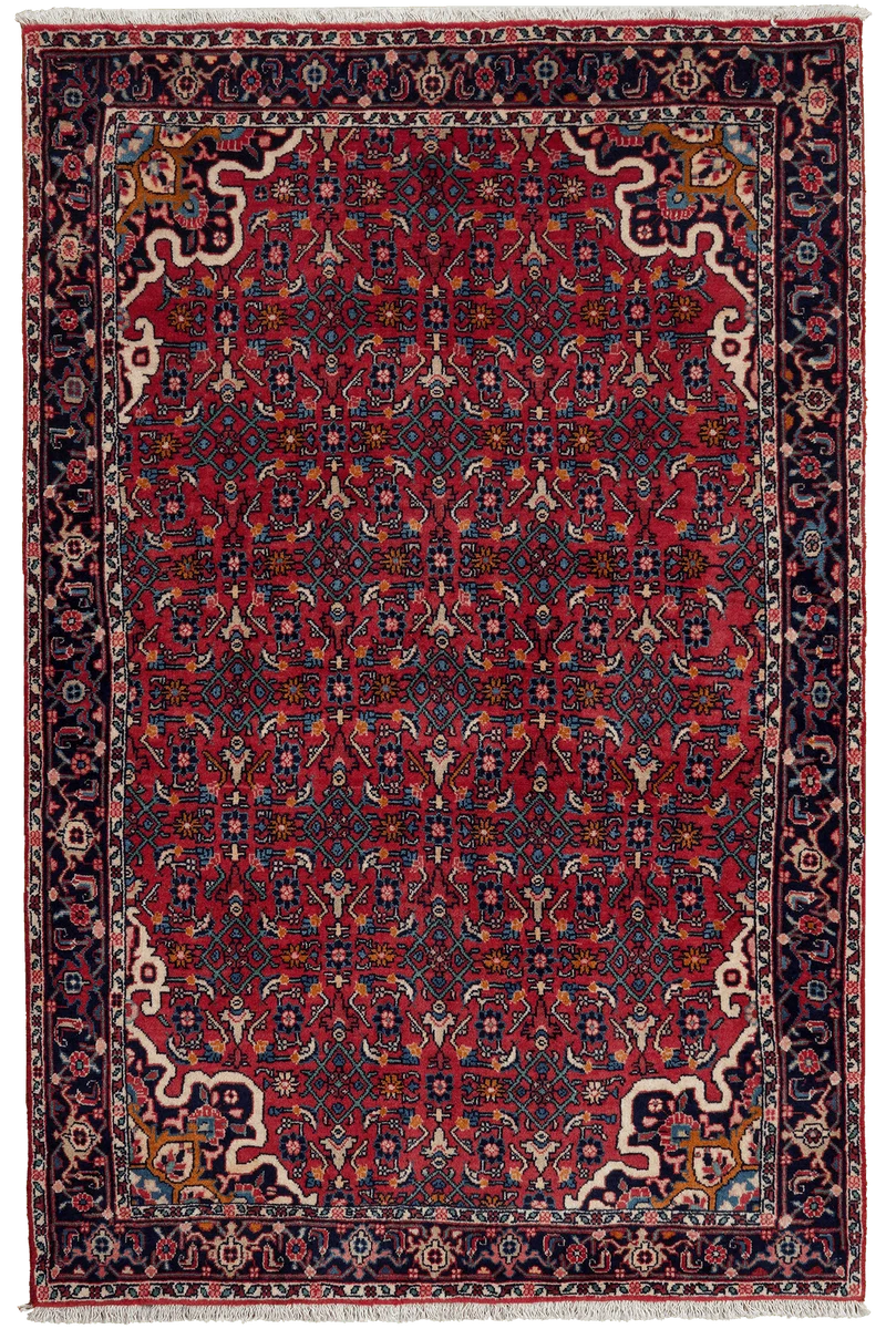 Bidjar Zandjan · Handgeknüpft – Rot, 160x103 cm