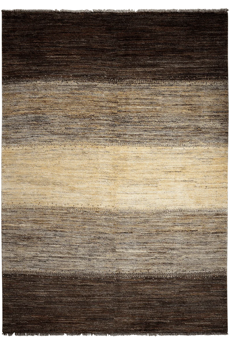 Gabbeh · Handgeknüpft – Braun, 238x167 cm