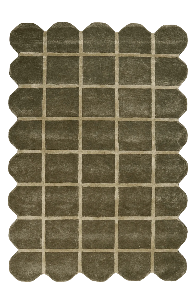Claire · Handgeknüpft – Grün, 160x230 cm