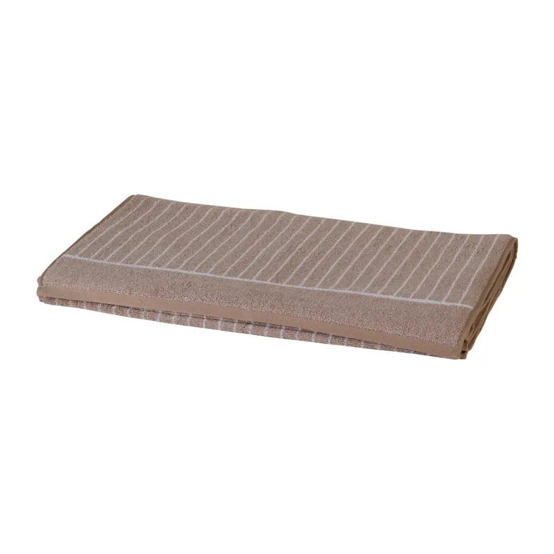 Telo Bagno gessato Moderno in Spugna 550 gr/mq