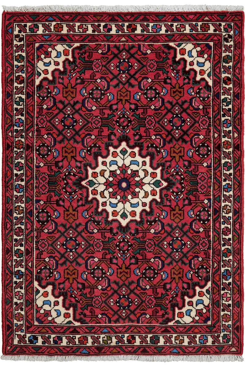 Hosseinabad · Handgeknüpft – Rot, 146x102 cm